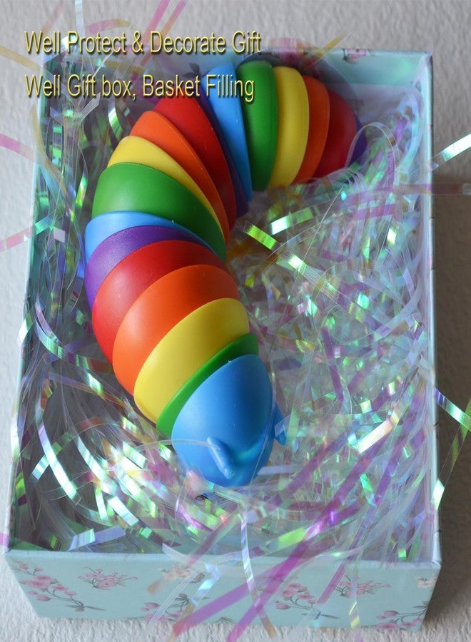 Ottwlli 5Oz Gift Box Filler PP Plastic Basket Grass for Christmas Brithday Wedding Bridesmaid Engagement Craft Gift Boxes Bags Stuffing Decoration - Image 5